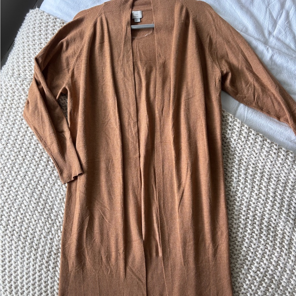 A New Day Tan Duster Cardigan